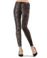 ფოტო #2 პროდუქტის Women's Vivacious Leopard Cropped Stretch Legging