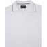 HACKETT Piped Trim Texture short sleeve polo