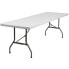 Фото #3 товара 30''W X 96''L Granite White Plastic Folding Table