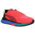 Фото #2 товара Puma Wild Rider Dazed Lace Up Mens Red Sneakers Casual Shoes 382925-02