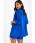 ფოტო #4 პროდუქტის Women's Ruched Sleeve Tailored Blazer