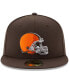 Фото #2 товара Men's Cleveland Browns Omaha 59FIFTY Fitted Cap
