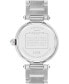 ფოტო #5 პროდუქტის Women's Cary Silver-Tone Stainless Steel Crystal Watch 34mm