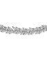 ფოტო #3 პროდუქტის Cubic Zirconia Feathered Bolo Bracelet in Sterling Silver, Created for Macy's