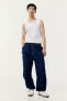 Фото #4 товара Брюки джинсовые H&M парашютного кроя