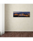 Фото #3 товара Thomas D Morkeberg 'Panorama Of Budapest' Canvas Art - 19" x 6" x 2"
