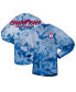 ფოტო #1 პროდუქტის Women's Royal Texas Rangers 2023 World Series Champions Crystal-Dye Long Sleeve T-shirt