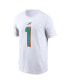 ფოტო #2 პროდუქტის Men's Tua Tagovailoa White Miami Dolphins Player Name and Number T-shirt