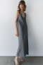 ZW COLLECTION 100% SILK SLIP DRESS