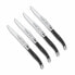 Meat Knife Set 3 Claveles Bistro 11,5 cm (4 Units)