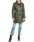 Фото #3 товара Sam Edelman Box Quilted Double-Breasted Trench Coat Women's