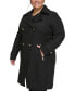 Фото #3 товара Women's Plus Size Notched-Collar Double-Breasted Cutaway Coat