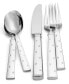 Фото #2 товара Larabee Dot 20 Piece Flatware Set, Service for 4