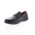 Фото #4 товара Florsheim Central Penny Mens Black Leather Loafers & Slip Ons Penny Shoes