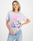 ფოტო #1 პროდუქტის Juniors' Minnie Wink Sketch Graphic T-Shirt