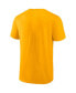 ფოტო #4 პროდუქტის Men's Gold Milwaukee Brewers Iconic Glory Bound T-shirt