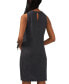 ფოტო #4 პროდუქტის Women's Round-Neck Sleeveless Sweater Dress