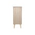 Chest of drawers DKD Home Decor Golden Light brown Wood Paolownia wood MDF Wood Scandi 45 x 40 x 100 cm 42 x 40 x 100 cm