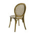 Фото #6 товара Стул обеденный натуральный деревянный ротанг BB Home Dining Chair 45 x 42 x 94 cm