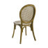 Dining Chair 45 x 42 x 94 cm Natural Wood Rattan