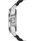 ფოტო #3 პროდუქტის Men's I.N.O.X. Black Rubber Strap Watch 43mm 241682.1