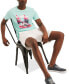 ფოტო #4 პროდუქტის Men's Miami Vice x Short Sleeve Crewneck Graphic Tee