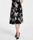 Фото #1 товара Women's Printed Flared Midi Skirt