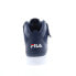 Fila V-10 Lux 1CM00881-422 Mens Blue Leather Lifestyle Sneakers Shoes 7