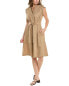 Peserico A-Line Dress Women's Brown 46