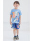 ფოტო #3 პროდუქტის Little Boys Mickey Mouse T-Shirt and Shorts Outfit Set