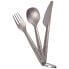 LIFEVENTURE Superlight Titanium Cutlery Set