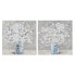 Фото #1 товара Картина Home ESPRIT Shabby Chic Ваза для цветов 80 x 3 x 80 cm (2 штук)