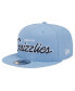 ფოტო #3 პროდუქტის Men's Light Blue Memphis Grizzlies Evergreen Script Side Patch 9FIFTY Snapback Hat