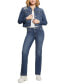 ფოტო #3 პროდუქტის Women's Delya Embellished Trucker Jacket