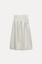 JACQUARD MID-LENGTH SKIRT