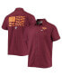 Фото #1 товара Men's PFG Maroon Virginia Tech Hokies Slack Tide Camp Button-Up Shirt