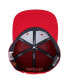 Men's San Francisco Giants Triple Red Snapback Hat