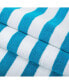 Cali Cabana Striped Beach Towels (4 Pack), 30x60 in., Color Options 100% Soft Cotton