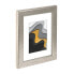 Hama Vigo - Wood - Silver - Single picture frame - Matte - Wall - 28 x 35 cm
