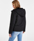 ფოტო #2 პროდუქტის Juniors' Reversible Faux-Fur Quilted Coat