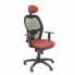 Офисный стул с изголовьем Jorquera malla P&C NSPGRAC Тёмно Бордовый