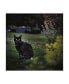 Фото #1 товара Christine Sainte-Laudy Black Cat in the Garden Canvas Art - 20" x 25"