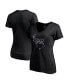 ფოტო #1 პროდუქტის Women's Diana Taurasi Black Phoenix Mercury Player V-Neck T-shirt