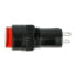 LED indicator 12V DC- 12mm - red