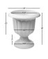 38196 Classic Urn Garden Pot/Planter, Plastic, Stone color - 19"