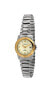 Фото #1 товара Наручные часы TIMETECH для женщин с двухтонным циферблатом и расширяющимся браслетом из нержавеющей стали с календарем