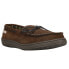 Фото #2 товара HideAways by LB Evans Marion Moccasin Mens Brown Casual Slippers 1725