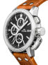 Фото #5 товара Наручные часы Diesel Men's DZ7258 Little Daddy Gunmetal Brown Leather Watch.