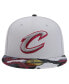 Men's Gray Cleveland Cavaliers Active Color Camo Visor 59FIFTY Fitted Hat