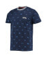 ფოტო #3 პროდუქტის Men's College Navy Seattle Seahawks Essential Pocket T-shirt